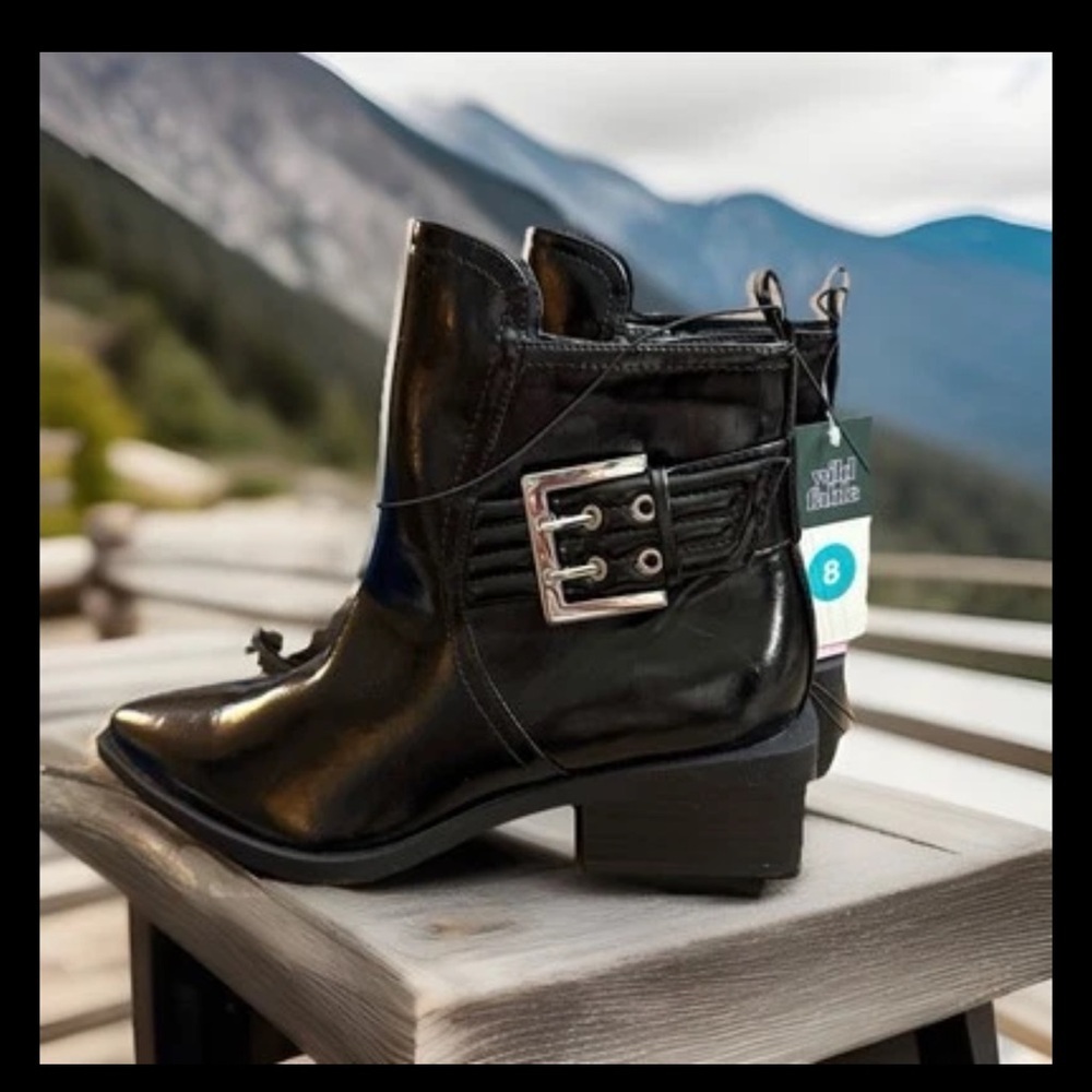 Wild‎ Fable Black Ankle Boots